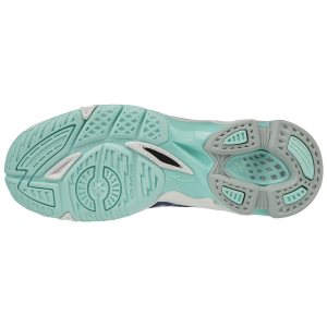 Mizuno Wave Voltage Παπουτσια Βολλευ Γυναικεια - Μπλε